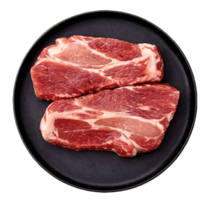 Pork Neck Steaks ( Frozen )