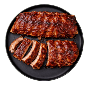 BRM Pre Cooked Sticky Marinated Loin Ribs 2 KG